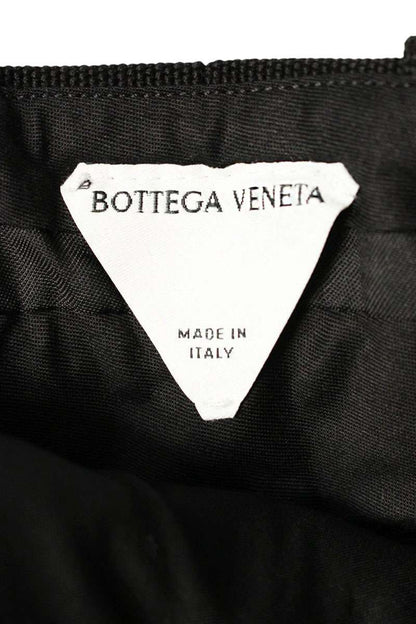 Bottega Veneta Black Cotton Roll-Up Trousers Size 38