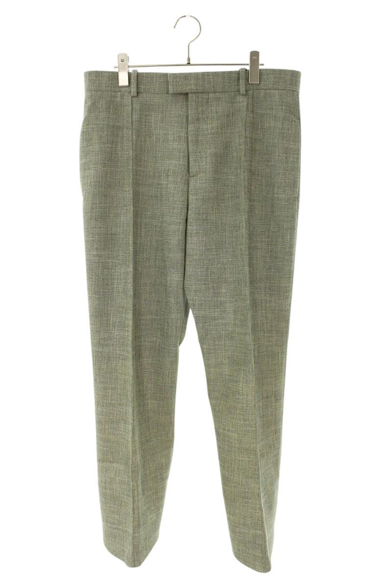 Bottega Veneta Green Wool Blend Trousers Size 34