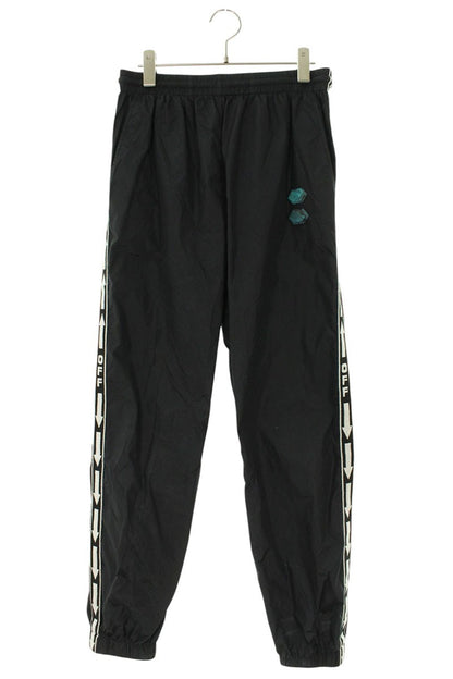 OFF-WHITE Black Nylon Jogging Pants Size 32