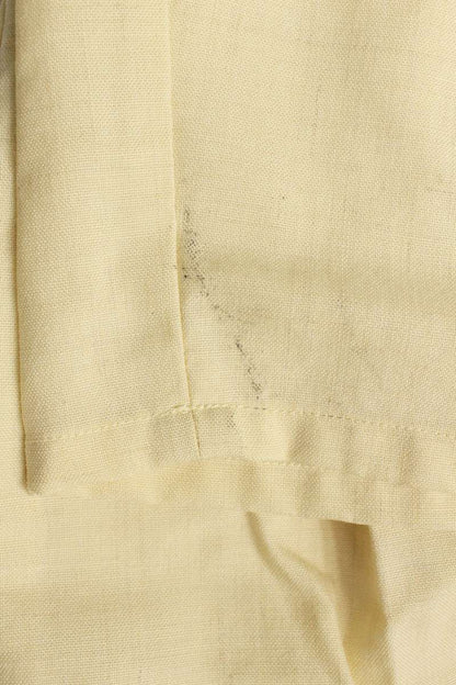 LES SIX White Wool Wide Slacks Size 28