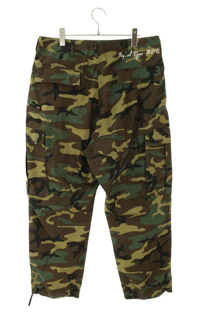SEQUEL Green Cotton Camo BDU Cargo Pants Size 34