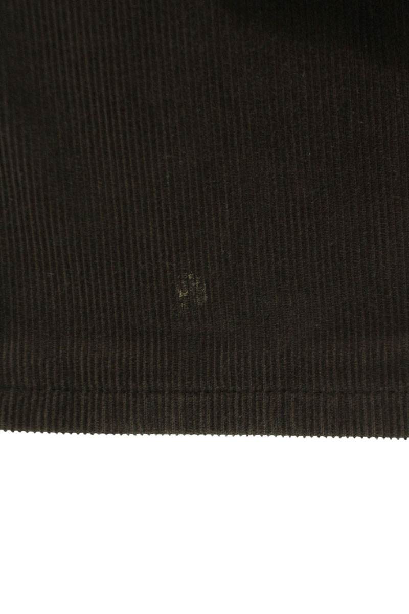 CELINE Brown Cotton Corduroy Straight Pants Size 30