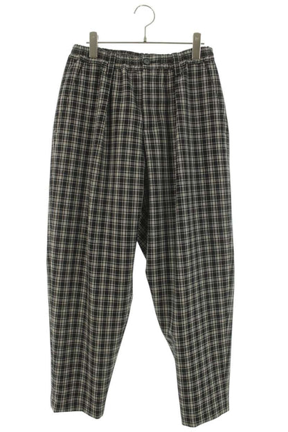 Marni 25AW Black/White Check Carrot Cut Trousers Size 32