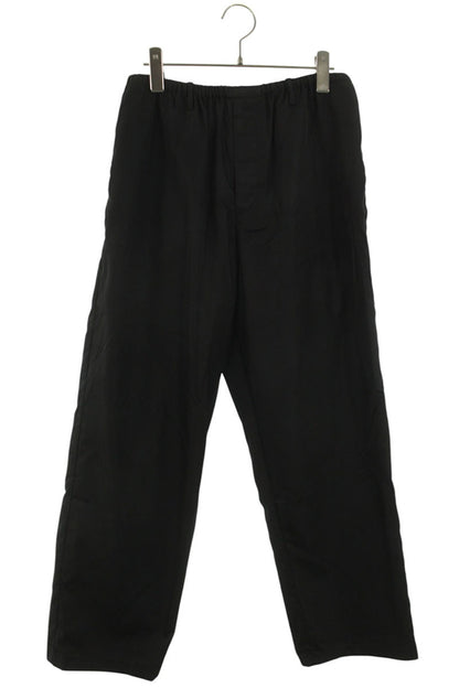 Prada Black Re-Nylon Triangle Logo Nylon Trousers Size 28