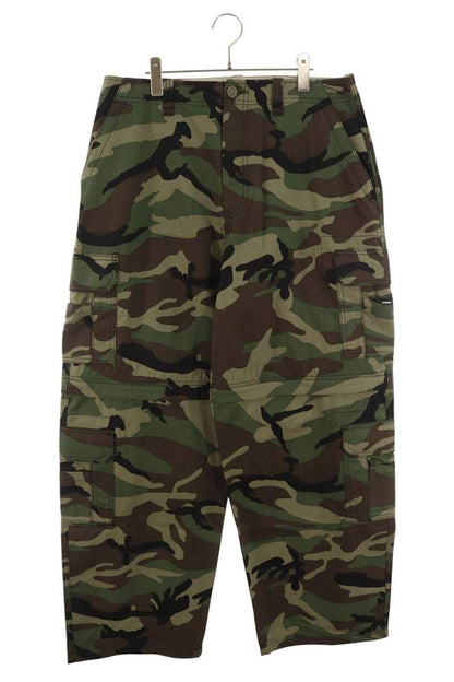 VETEMENTS 26SS Camo Zip Cargo Pants Detachable Knee Size 32