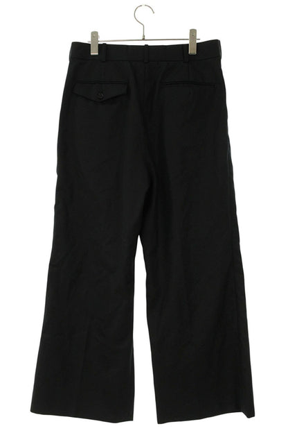 JOHNLAWRENCESULLIVAN Wool Gabardine Folded Trousers Size 33