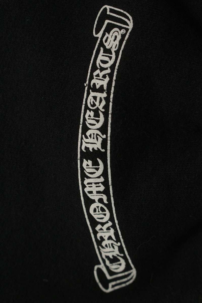 Chrome Hearts Side Logo Print Sweat Pants Black Size 36