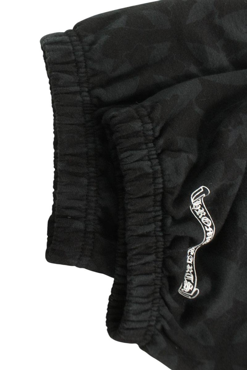 Chrome Hearts Cemetery Cross AOP Sweat Pants Black Size 38