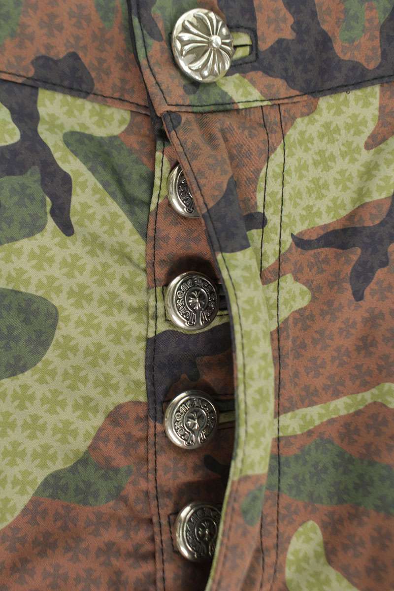 Chrome Hearts Carpenter Double Knee CH Plus Camo Size 32