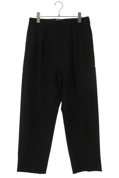 GUCCI Black Wool Button Fly Slacks Size 36