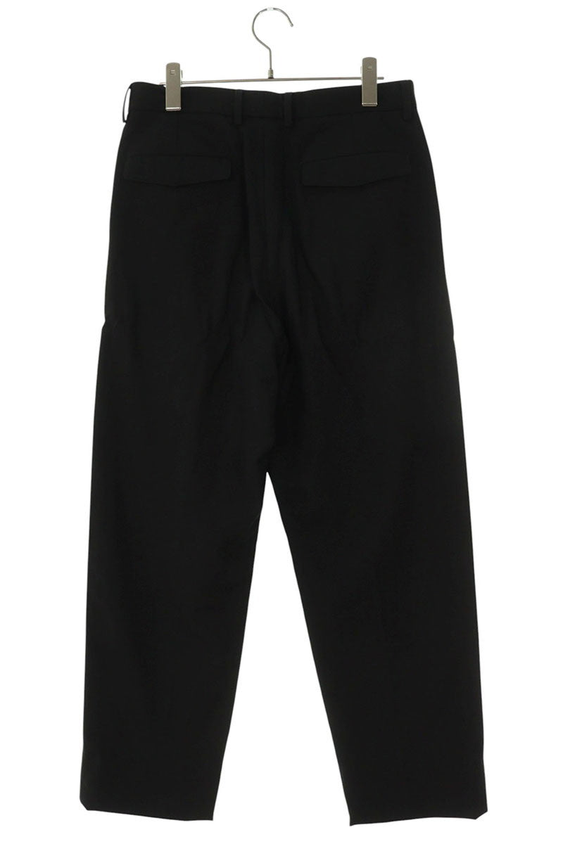 GUCCI Black Wool Button Fly Slacks Size 36
