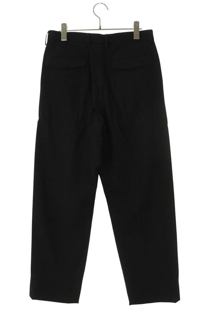 GUCCI Black Wool Button Fly Slacks Size 36