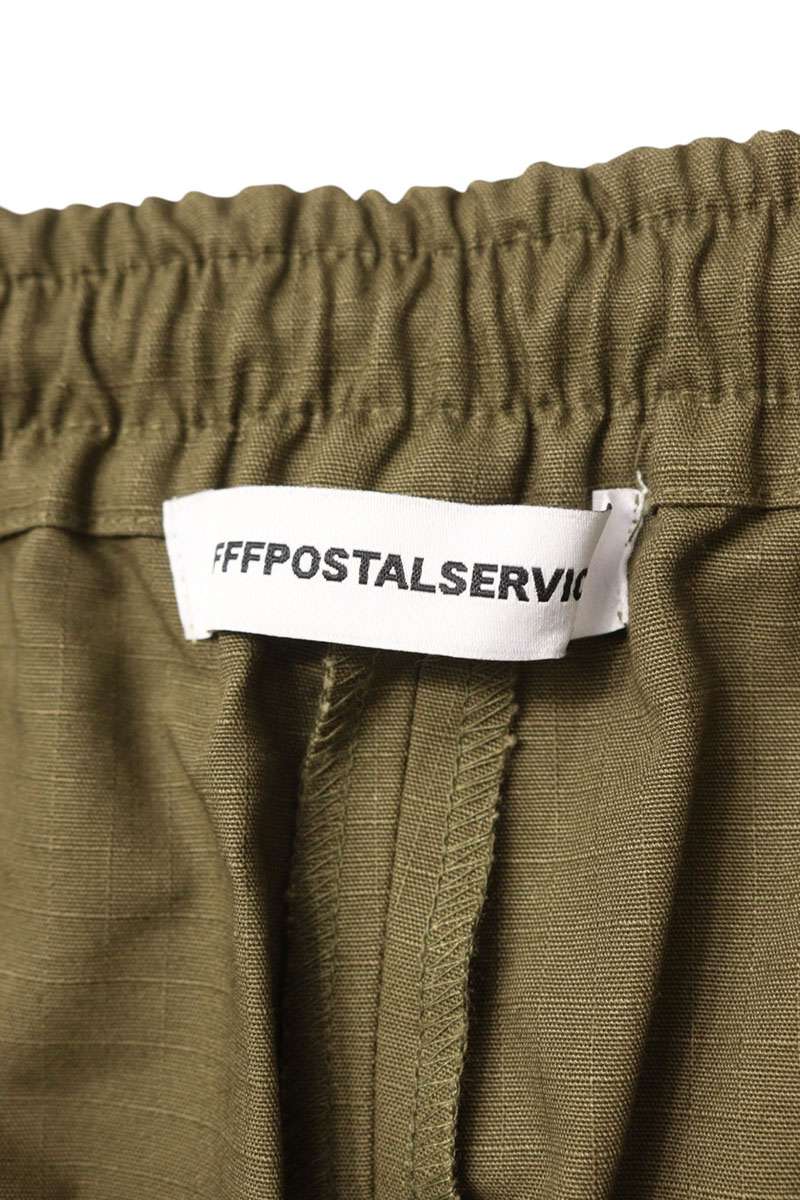 FFF POSTAL SERVICE 25AW Khaki Curved Backzip Size 36