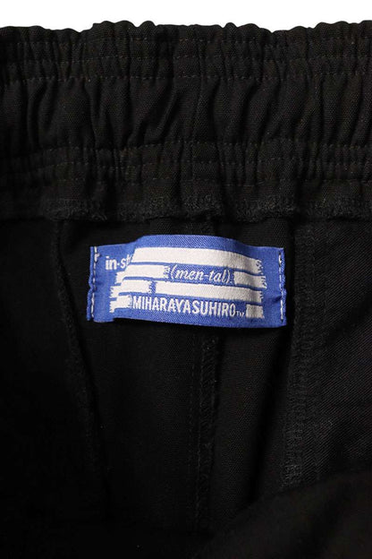 MIHARAYASUHIRO No Side Seam Pants Black Size 33