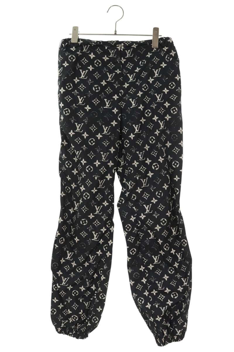 LOUISVUITTON 20AW Stencil Effect Monogram Pants Size 38