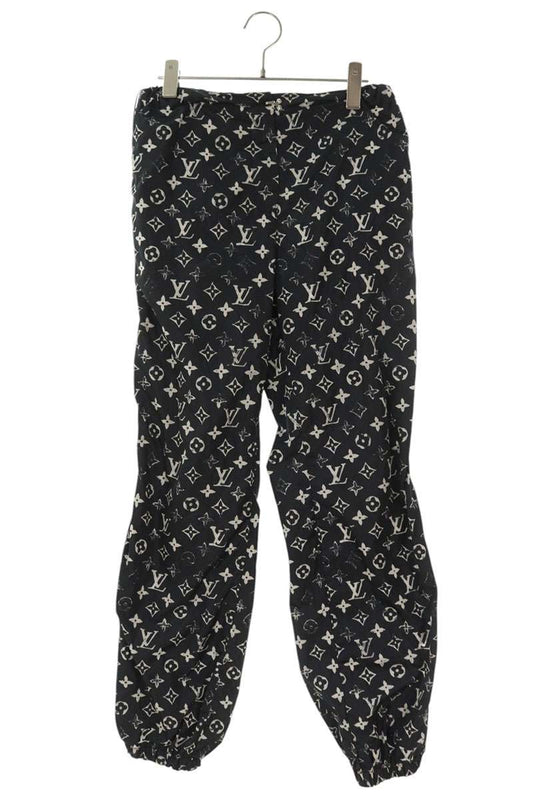 LOUISVUITTON 20AW Stencil Effect Monogram Pants Size 38