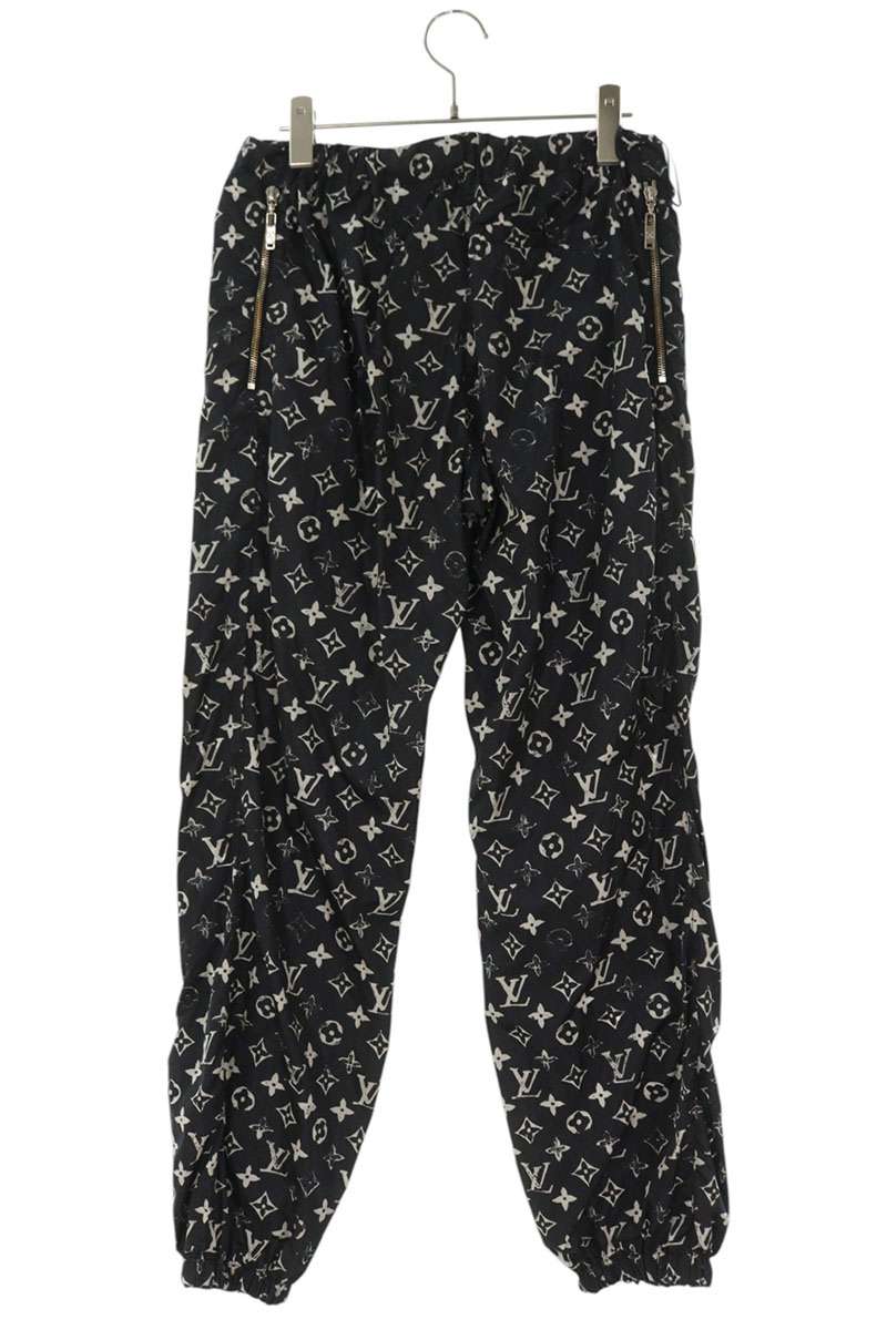 LOUISVUITTON 20AW Stencil Effect Monogram Pants Size 38
