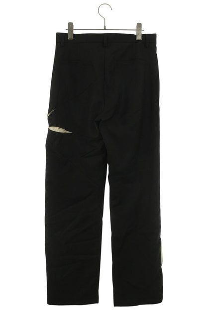 KUSIKOHC Black Wool Floral Pants Size 33