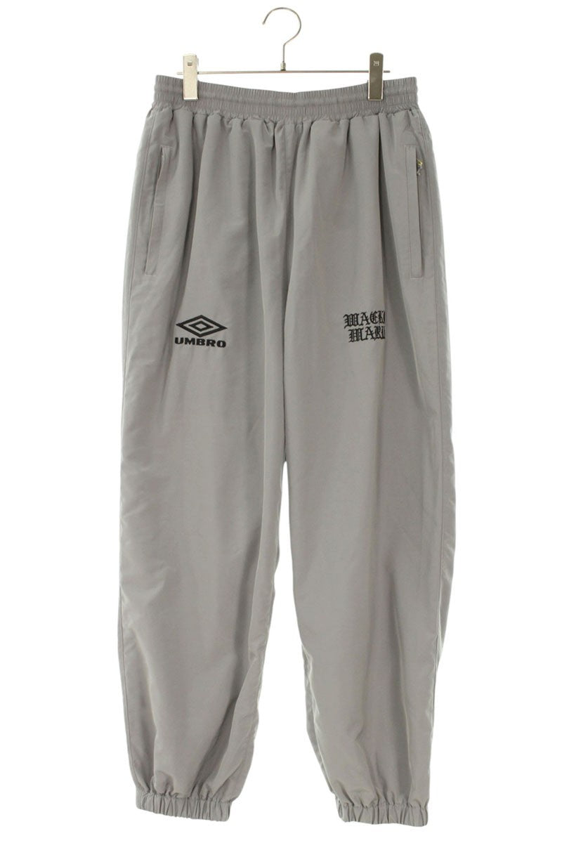 Wacko Maria Gray Nylon Track Pants 26SS Size 36