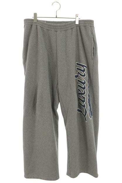 BALENCIAGA Luxury Baggy Sweatpants Gray Size 34