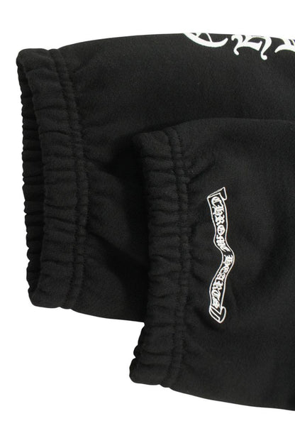 Chrome Hearts Side Logo Print Sweatpants Black Size 32