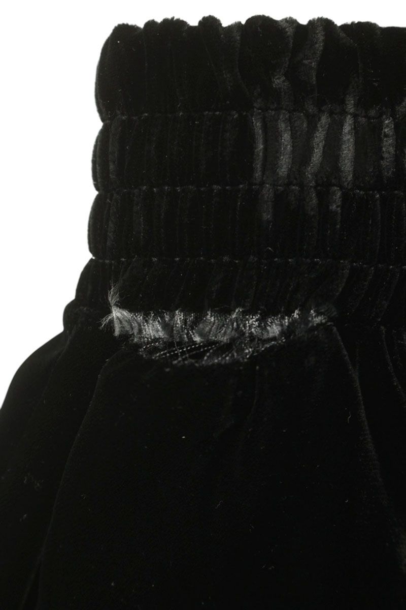 Chrome Hearts Velvet Tracksuit Pants Black Size 34