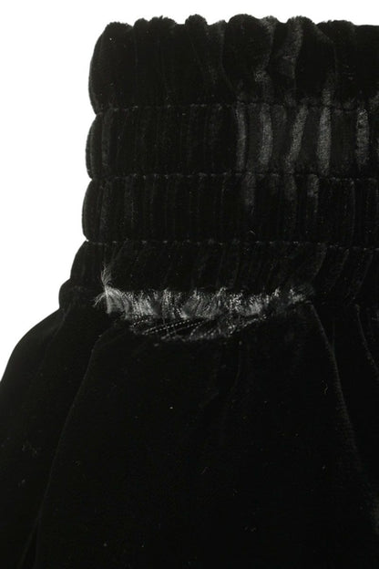 Chrome Hearts Velvet Tracksuit Pants Black Size 34