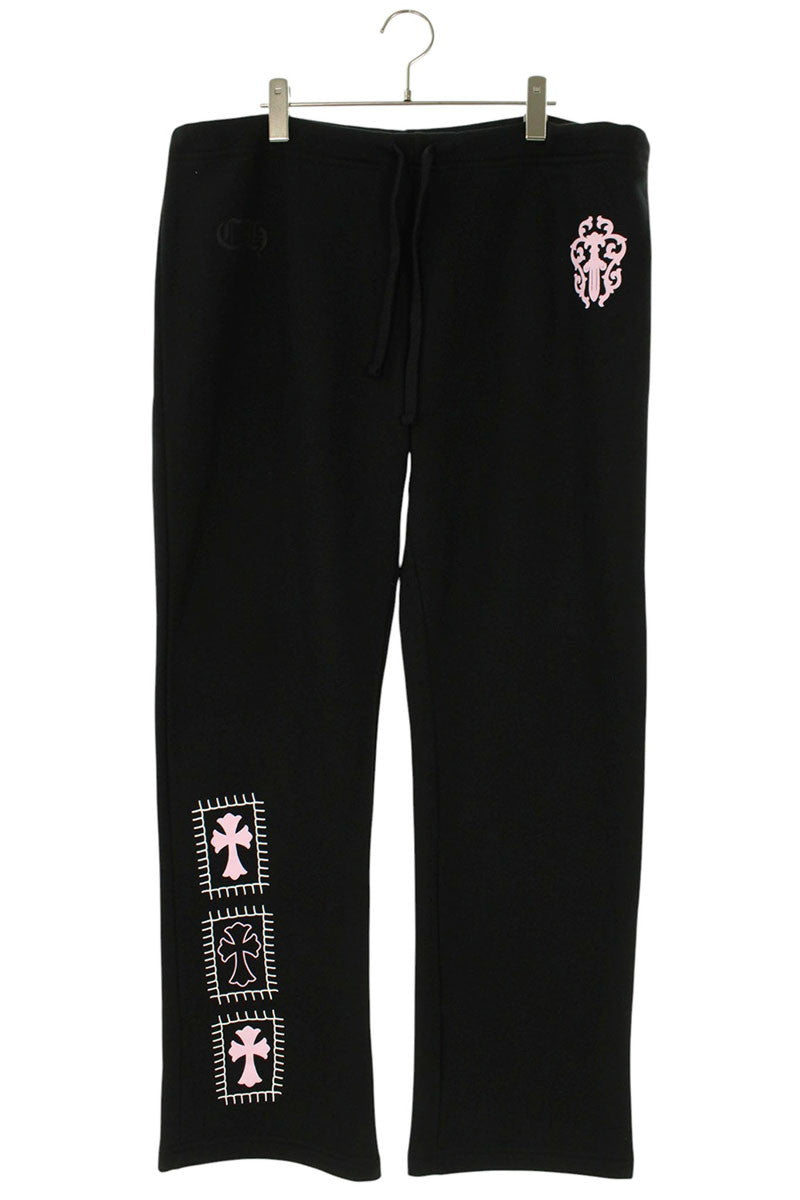 Chrome Hearts Deadly Doll Sweatpants Black/White Size 34