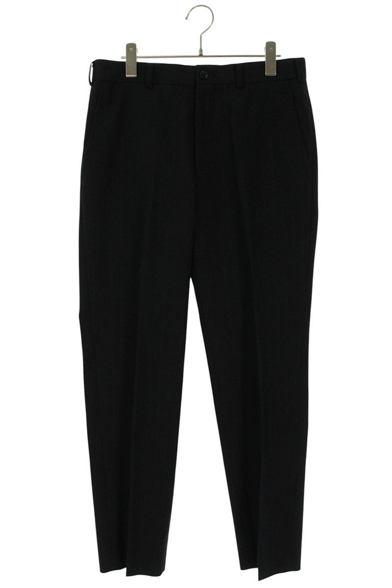 COMME des GARCONS HOMME DEUX Stripe Slacks Black Size 30