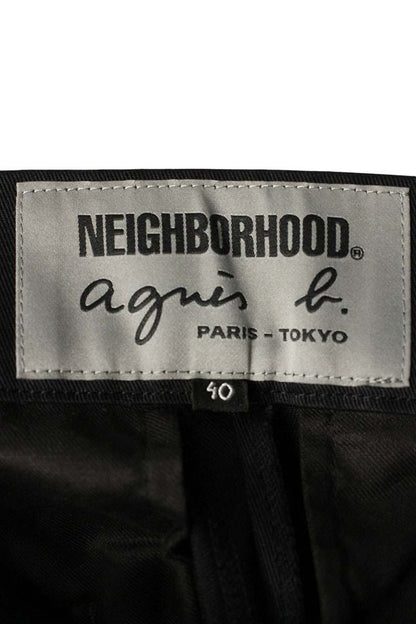 agnes b. x Neighborhood NARROW PANTS Black Size 30