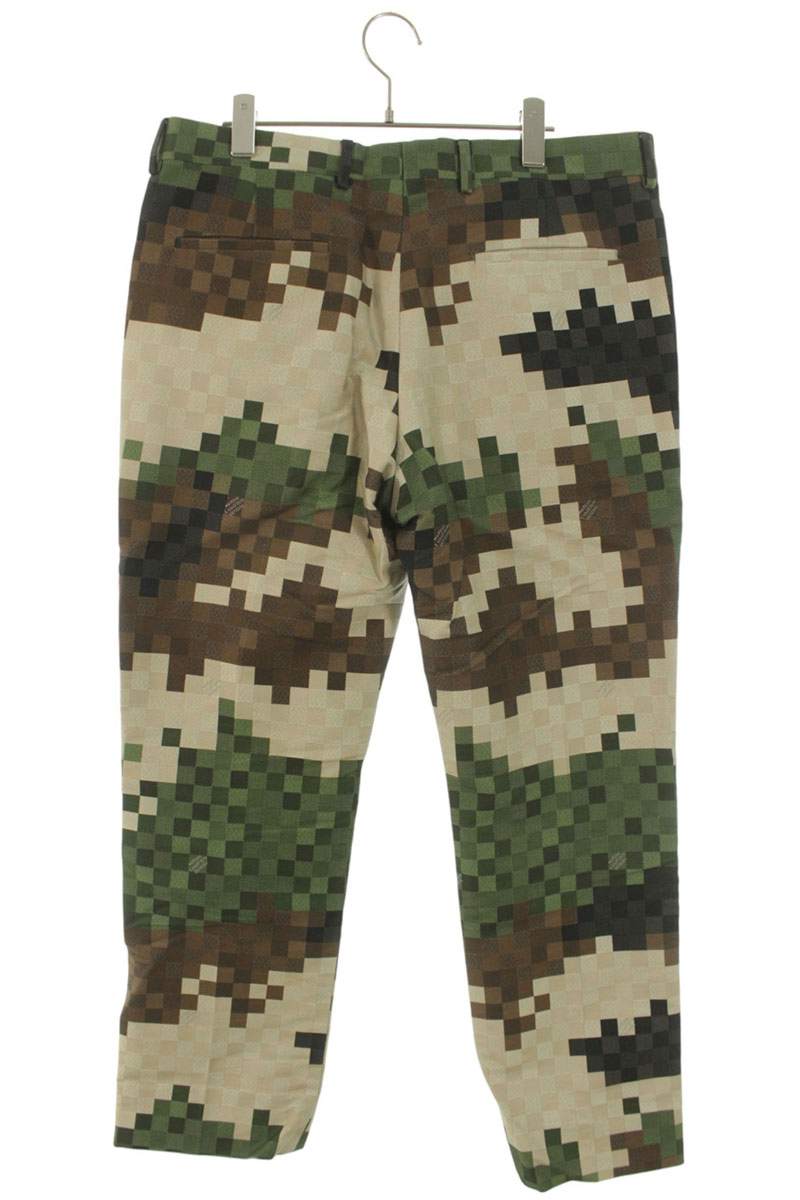 LOUISVUITTON 24SS Damouflage Slacks Green Size 36