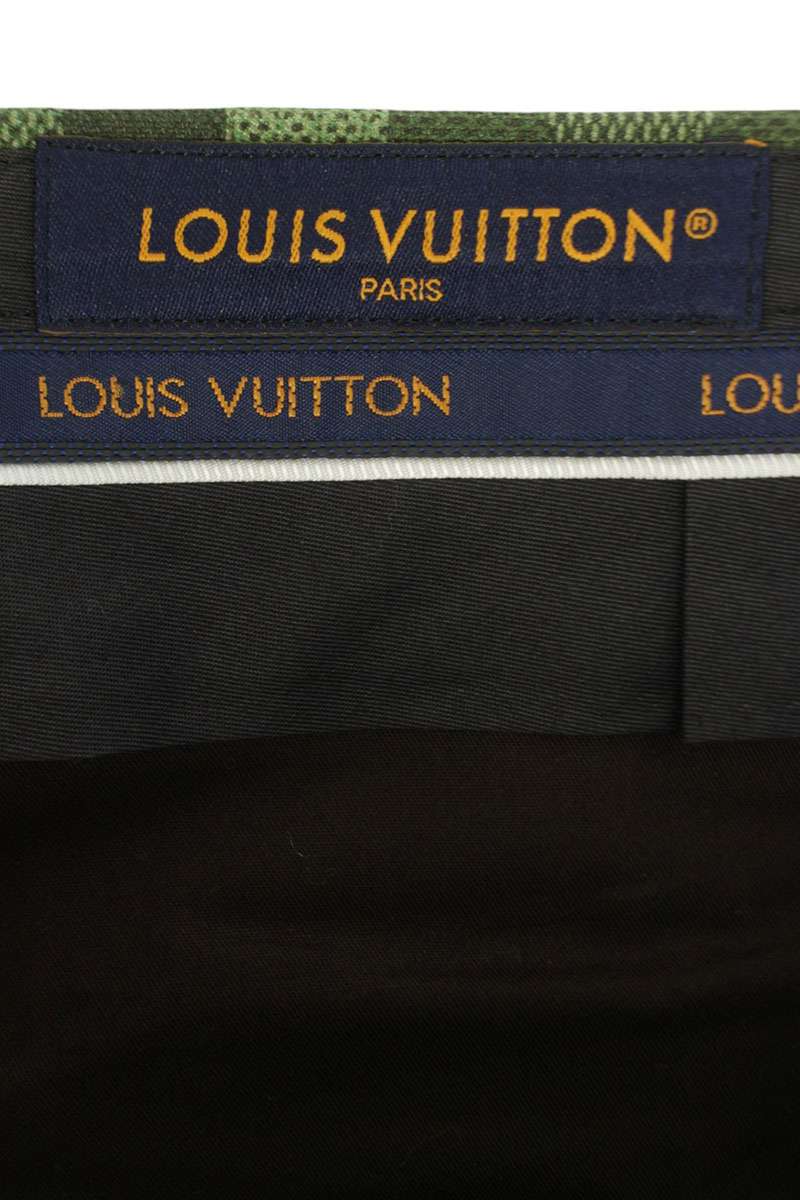 LOUISVUITTON 24SS Damouflage Slacks Green Size 36