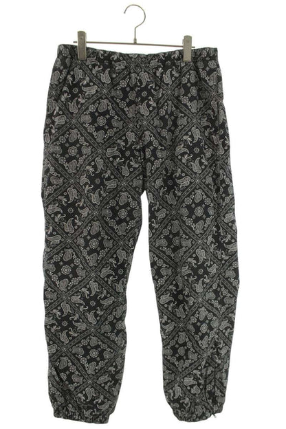 Supreme 18SS Bandana Track Pant Long Pants Black x White Size US 30