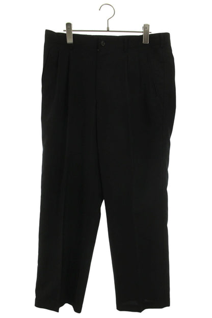COMME des GARCONS HOMME Wool Mohair Slacks Black Size 32