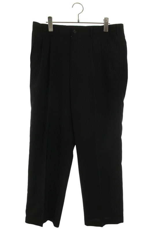 COMME des GARCONS HOMME Wool Mohair Slacks Black Size 32