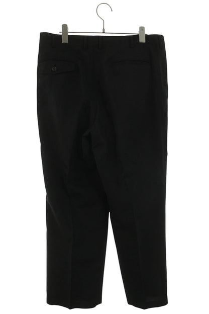 COMME des GARCONS HOMME Wool Mohair Slacks Black Size 32
