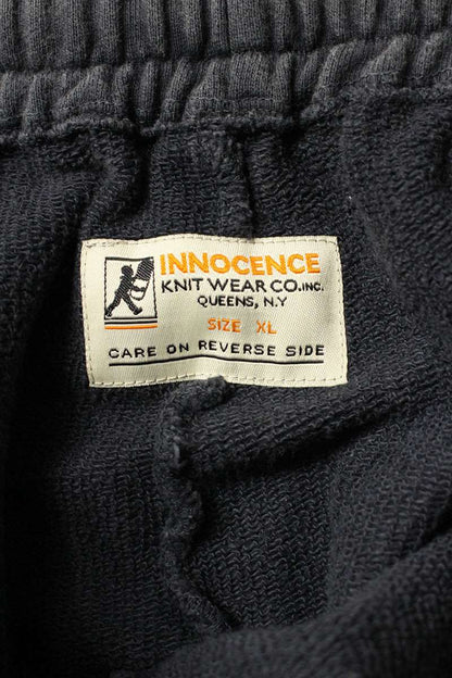 INNOCENCE NY 22SS Distressed Sweatpants Black Size 36