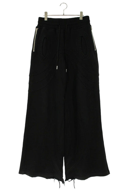 NO/FAITH STUDIOS Wave Design Flare Wide Sweatpants Size 30