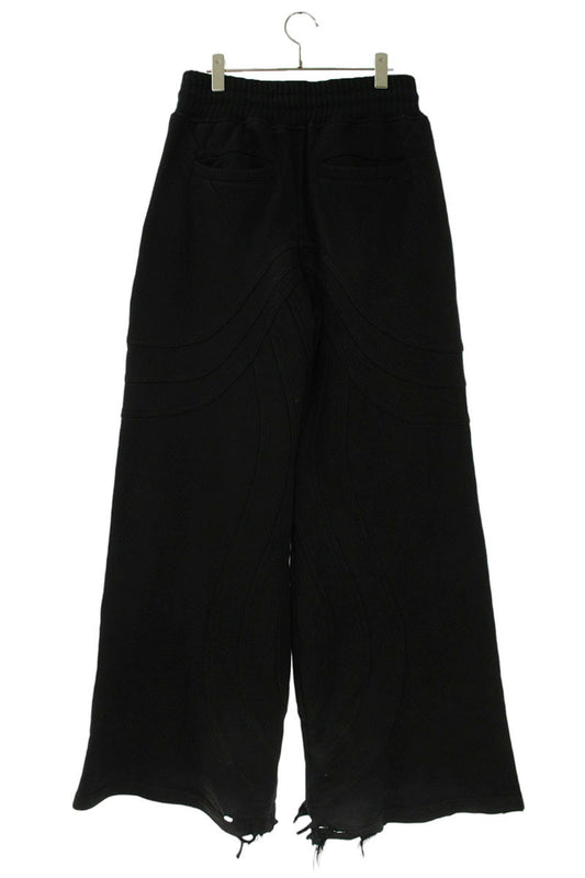 NO/FAITH STUDIOS Wave Design Flare Wide Sweatpants Size 30