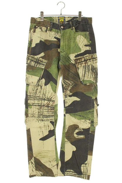 FORMY STUDIO Cotton Camo Cargo Pants Khaki Size 30