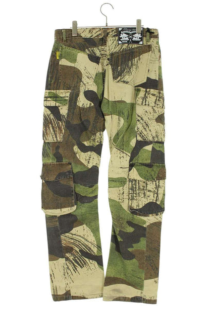 FORMY STUDIO Cotton Camo Cargo Pants Khaki Size 30