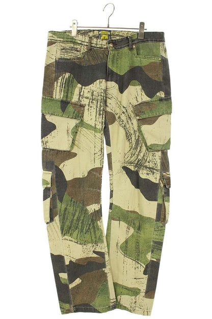 FORMY STUDIO Cotton Camo Cargo Pants Khaki Size 32