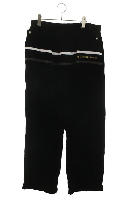Chrome Hearts VELVET TRACKSUIT PANTS Black Size 36