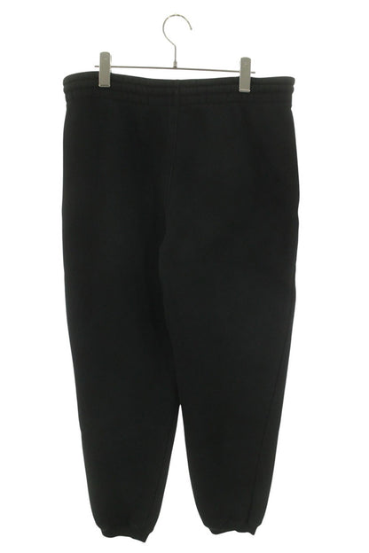 ALEXANDER WANG Front Logo Cotton Blend Sweatpants Size 32