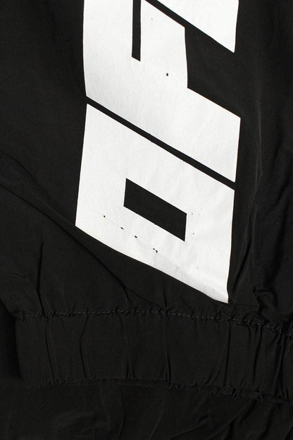 OFF-WHITE Hem Zip Nylon Blend Cargo Pants Black Size 34