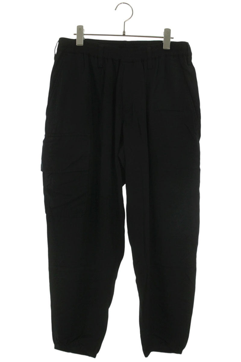 Yohji Yamamoto 22SS Cargo Long Pants Black Size 2