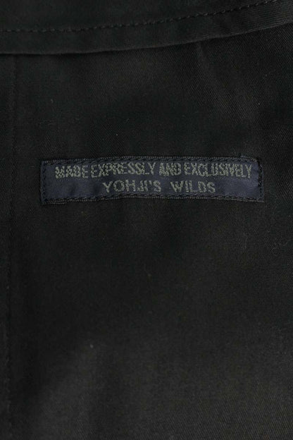 Yohji Yamamoto Wide Long Pants Black Size 1