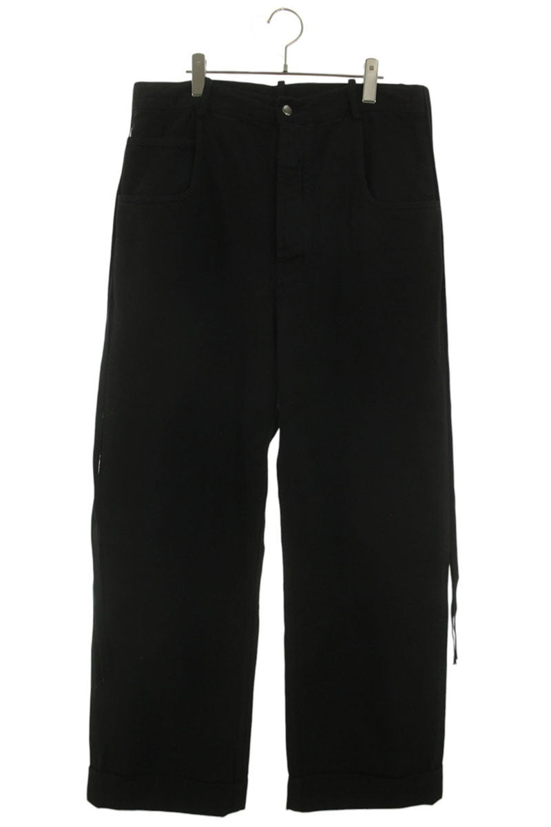 ANN DEMEULEMEESTER 26SS Cotton Button Fly Trousers Size 33