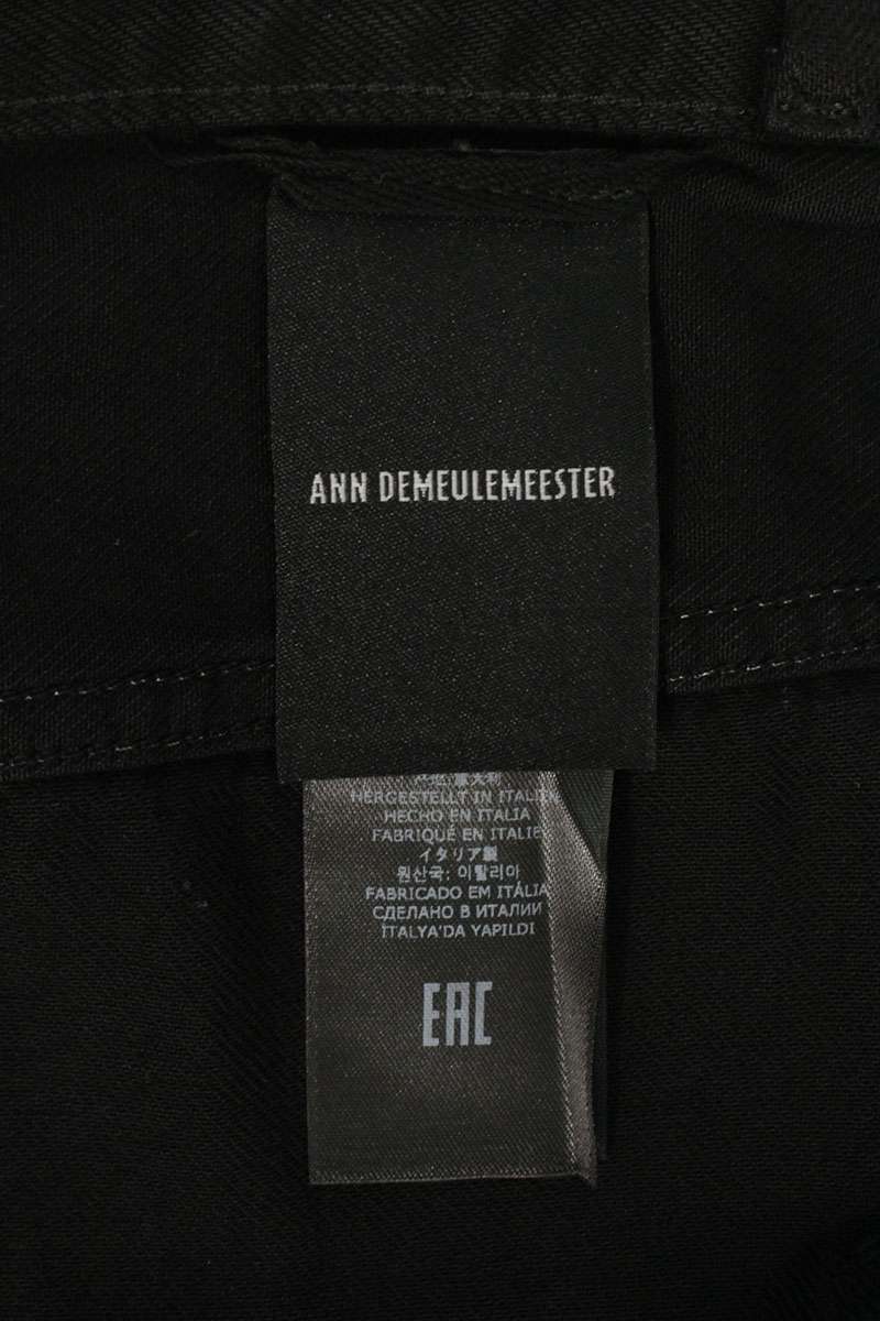 ANN DEMEULEMEESTER 26SS Cotton Button Fly Trousers Size 33