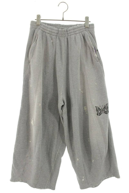 Needles Distressed Long Pants Gray x Black Size US 28